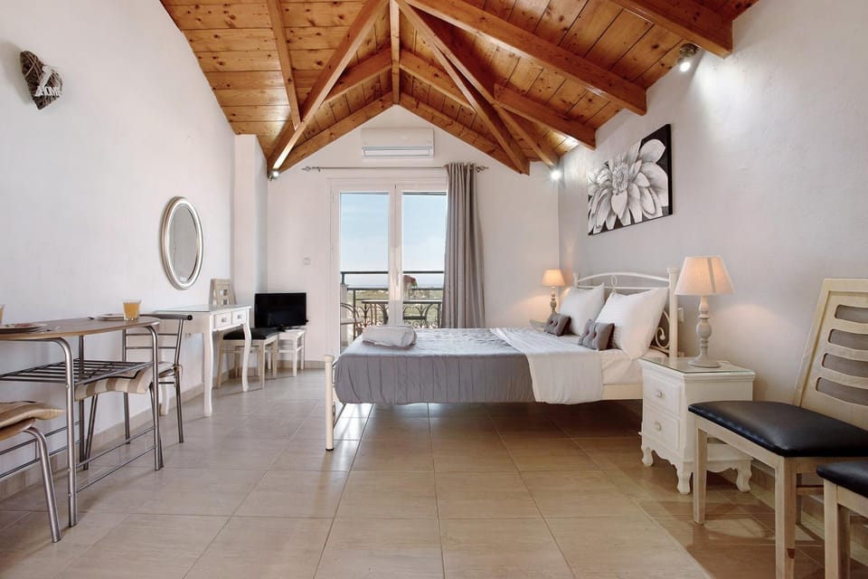 Property building, Living room, Bedroom