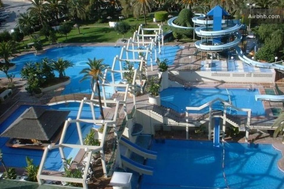 Aqua park, Pool view