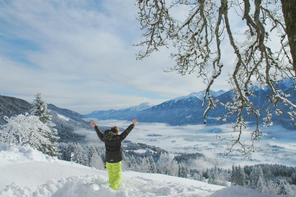 Winter, Mountain view