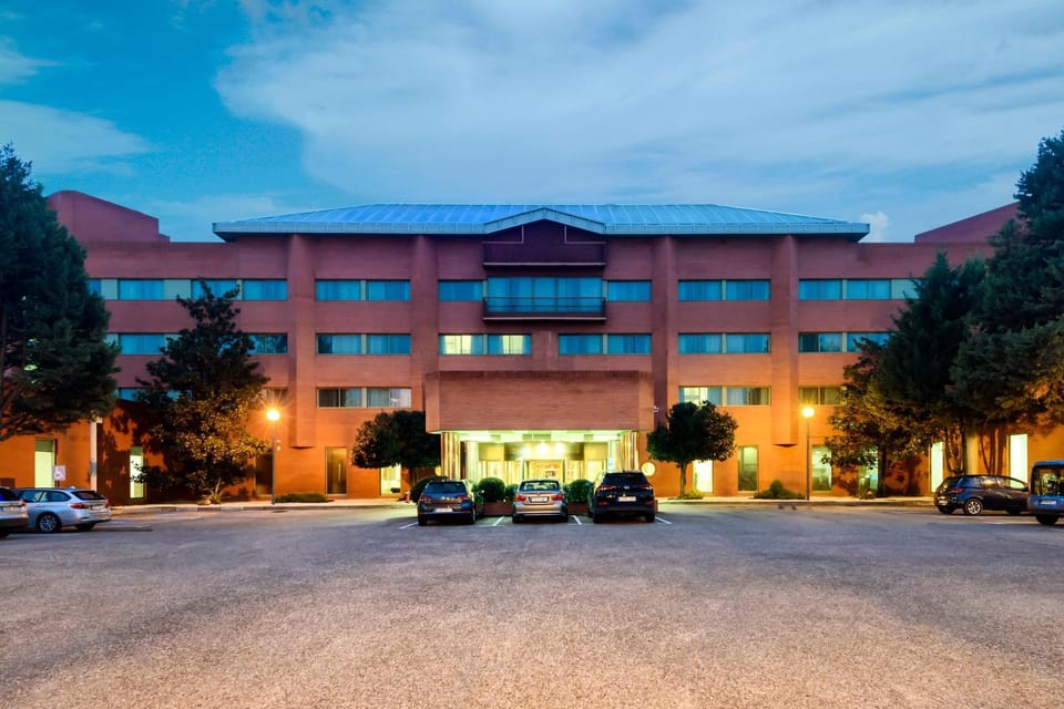 Facade/entrance, Parking