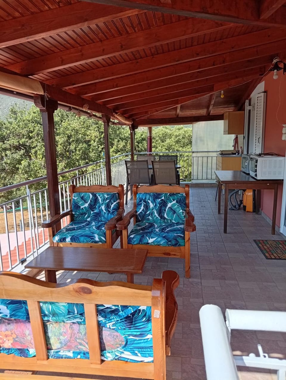 Patio, View (from property/room), Balcony/Terrace, Kitchen or kitchenette, Dining area