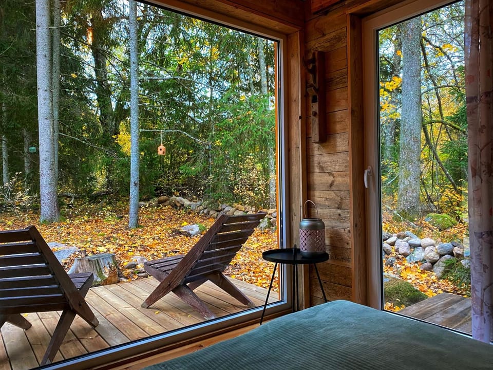 Natural landscape, Living room, Garden view