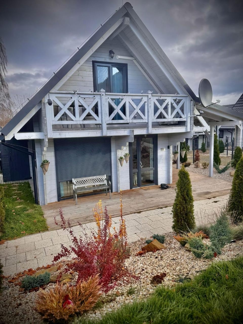 Property building, Garden view