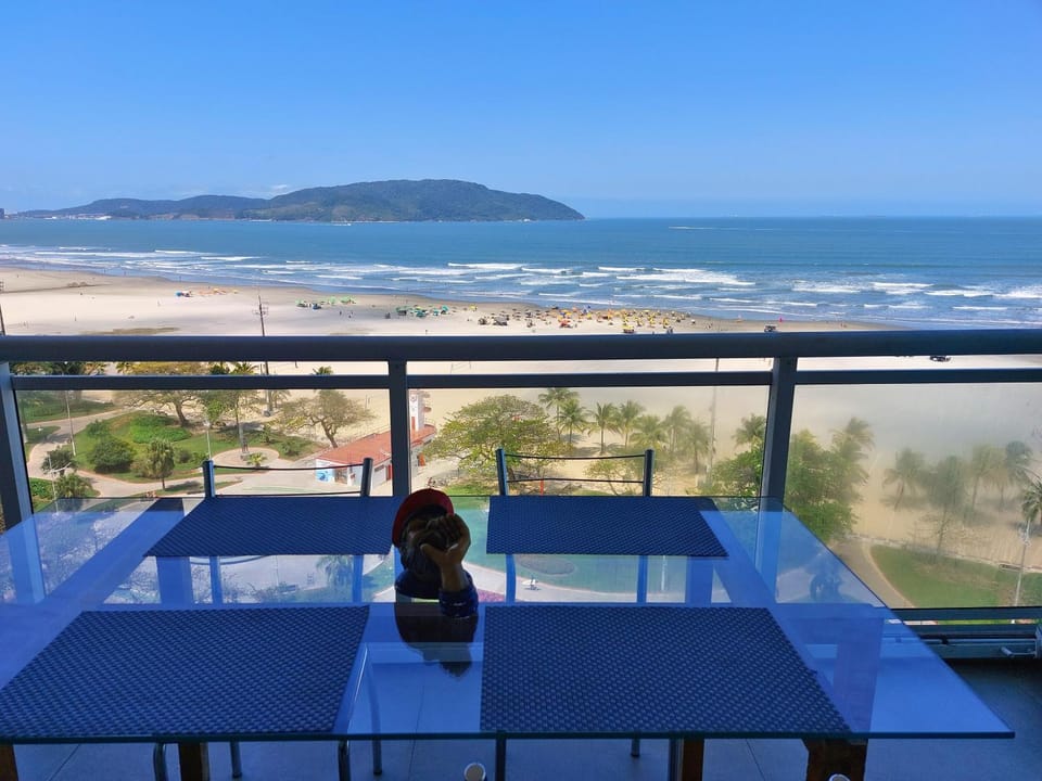 Dining area, Beach, Sea view