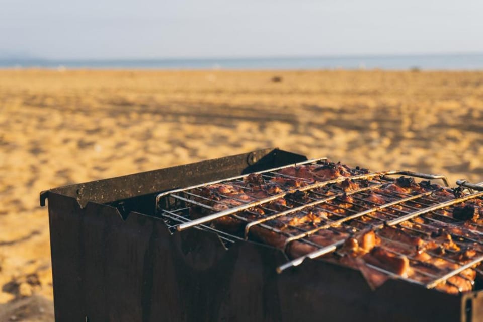BBQ facilities, Seating area