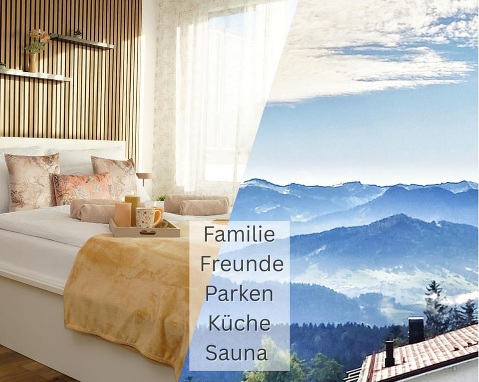 Bedroom, Mountain view