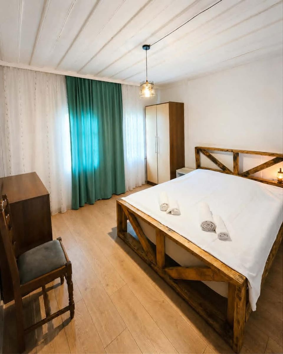 Living room, towels