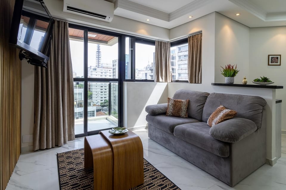 Flat Jardins - Fortune Residence Apartment in Sao Paulo City