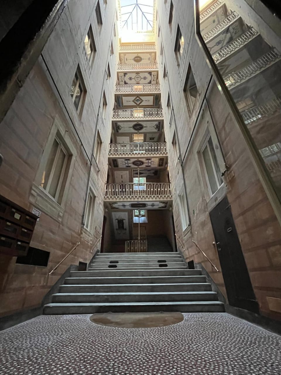 Inner courtyard view