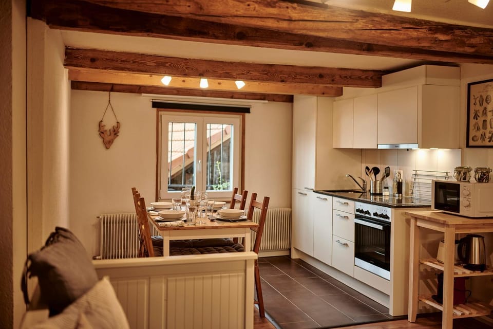 Coffee/tea facilities, Kitchen or kitchenette, Living room, Seating area, Dining area, dishwasher, minibar, pet friendly, stove, toaster