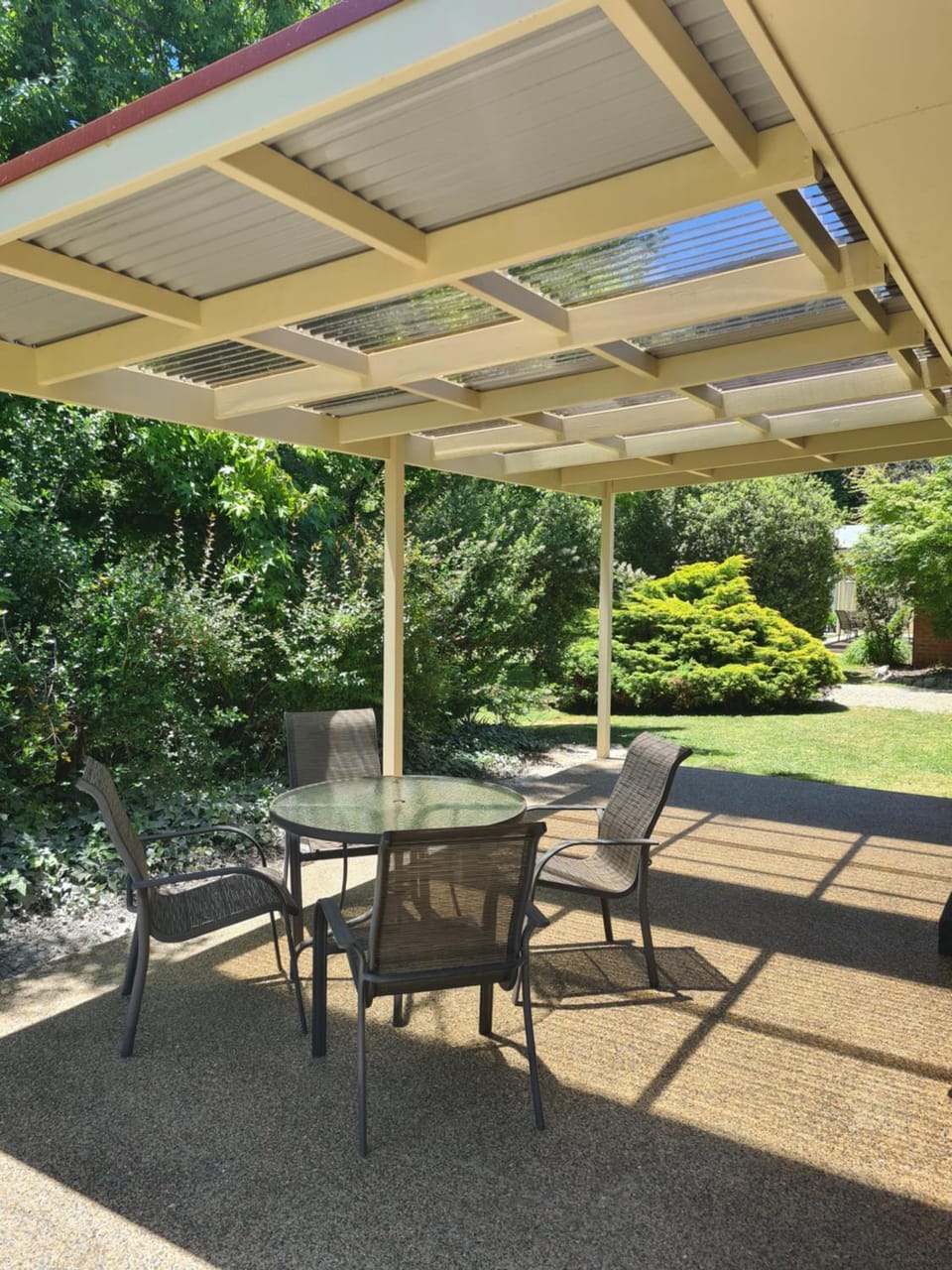 Patio, Day, Garden, Balcony/Terrace, Dining area, Garden view