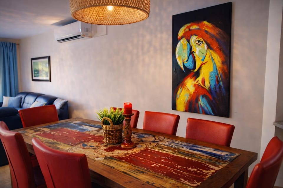 Aruba Family Oasis 2BR Pool 3min Walk to Eagle Beach Apartment in Noord