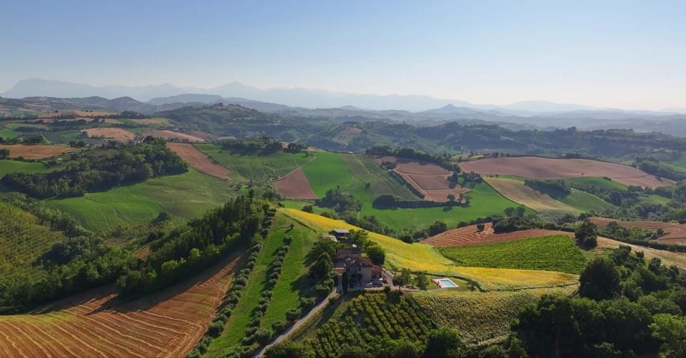 Property building, Natural landscape, View (from property/room), On site, Mountain view, Swimming pool
