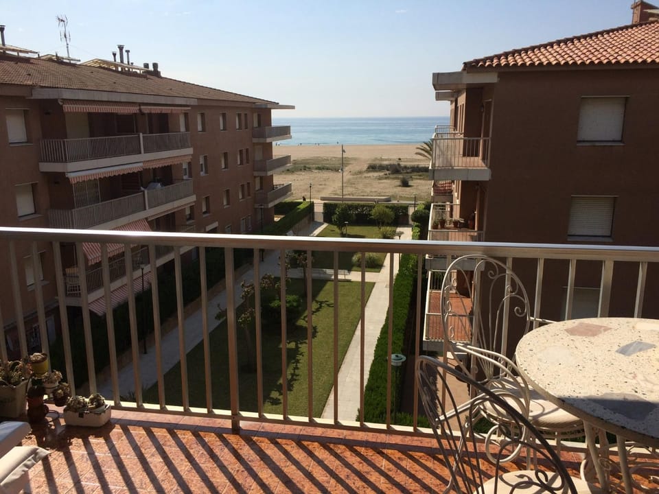 View (from property/room), Balcony/Terrace, Beach, Garden view, Sea view