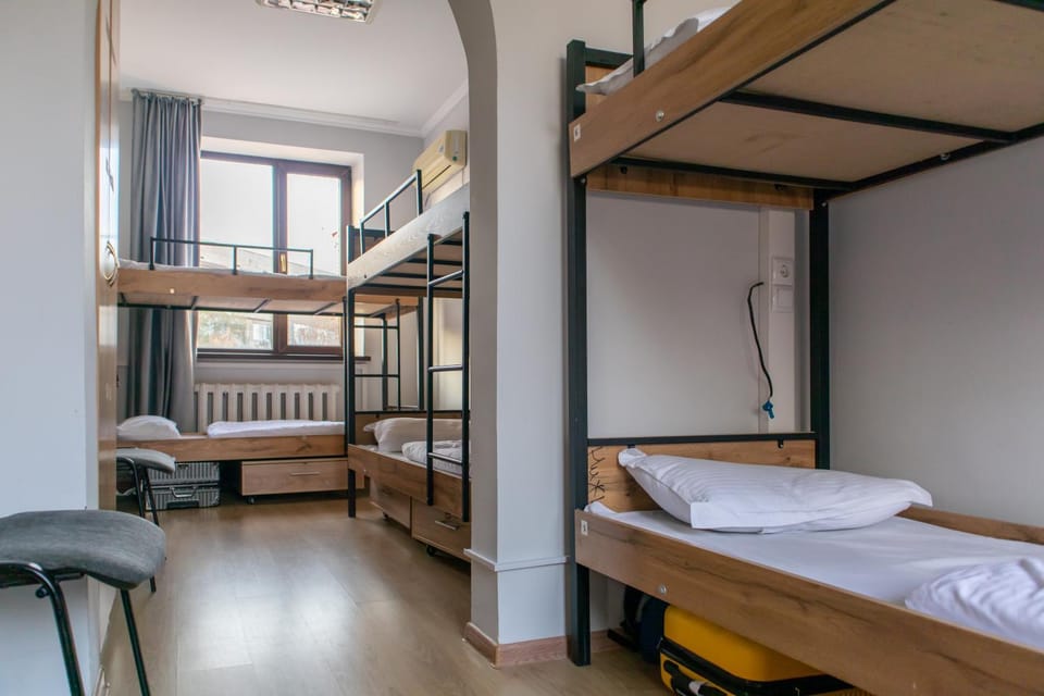 Photo of the whole room, bunk bed