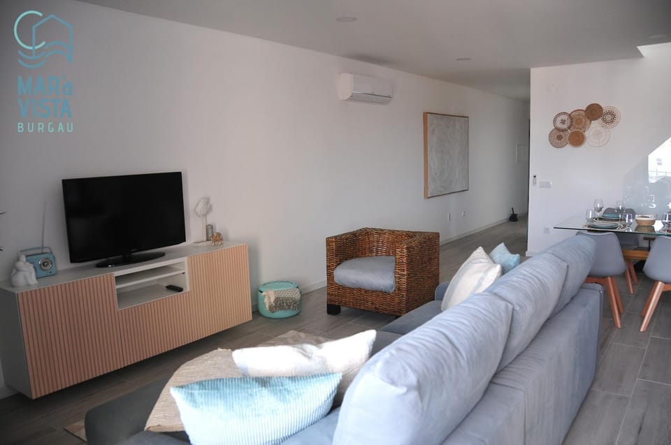 Communal lounge/ TV room, Living room, air conditioner
