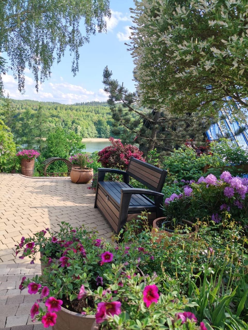 Garden, Balcony/Terrace, Garden view, Lake view