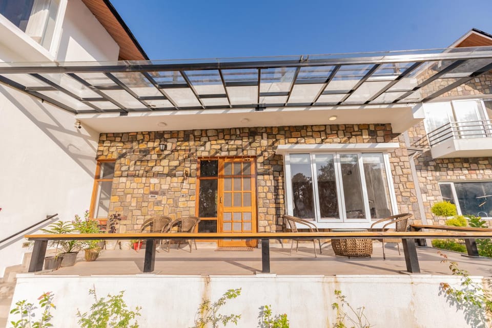 Property building, Patio, Day, View (from property/room), Balcony/Terrace