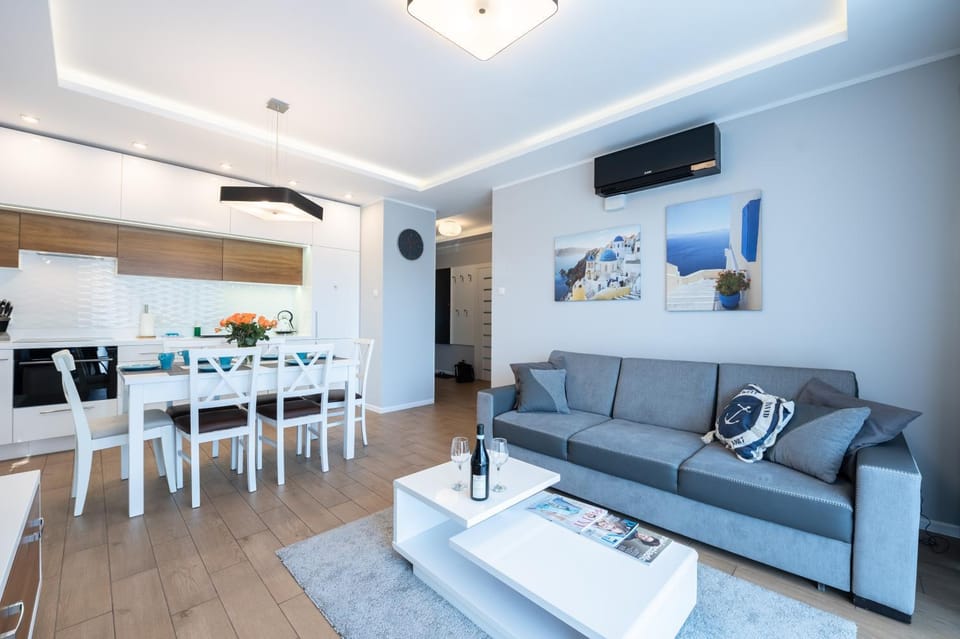 Santorini - Nadmorze Apartment in Gdansk