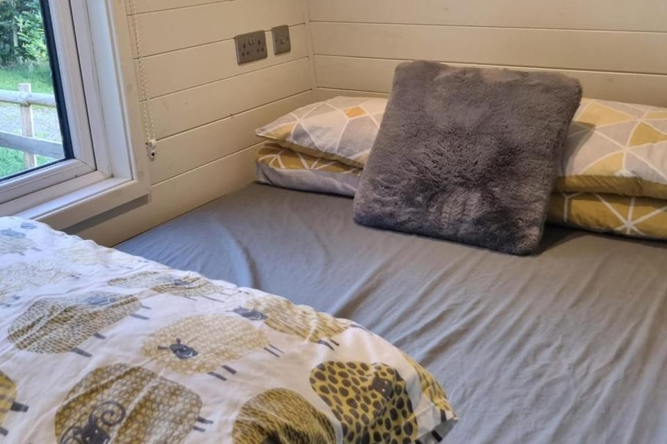 Glamping Hut - Sleeps 2 hot tub & parking House in Wales