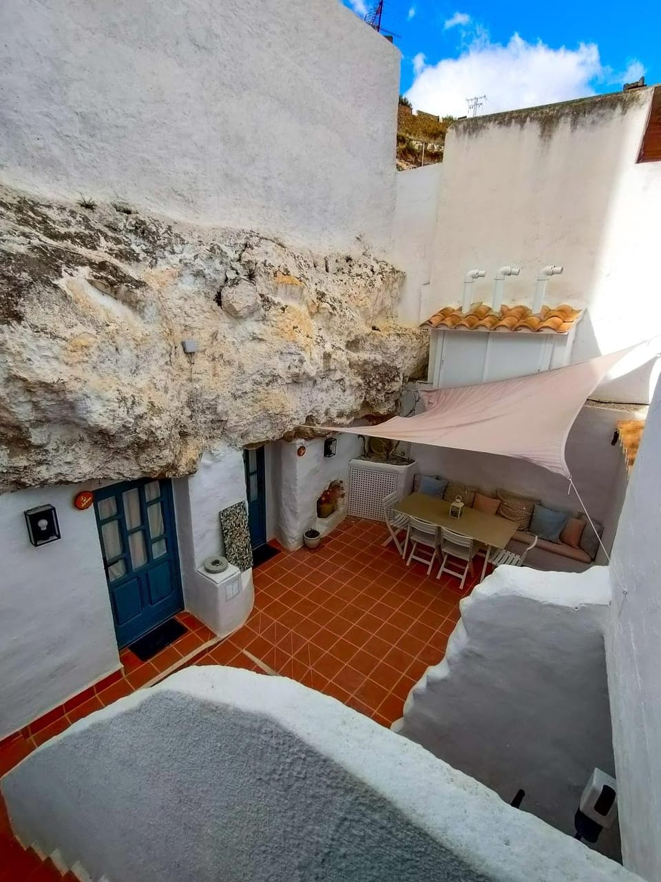 Property building, Patio