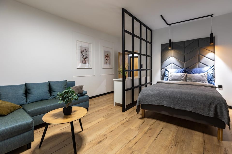 "Grand Parter Loft" apartament z dwiema sypialniami, City Centre Kielce Apartment in Poland