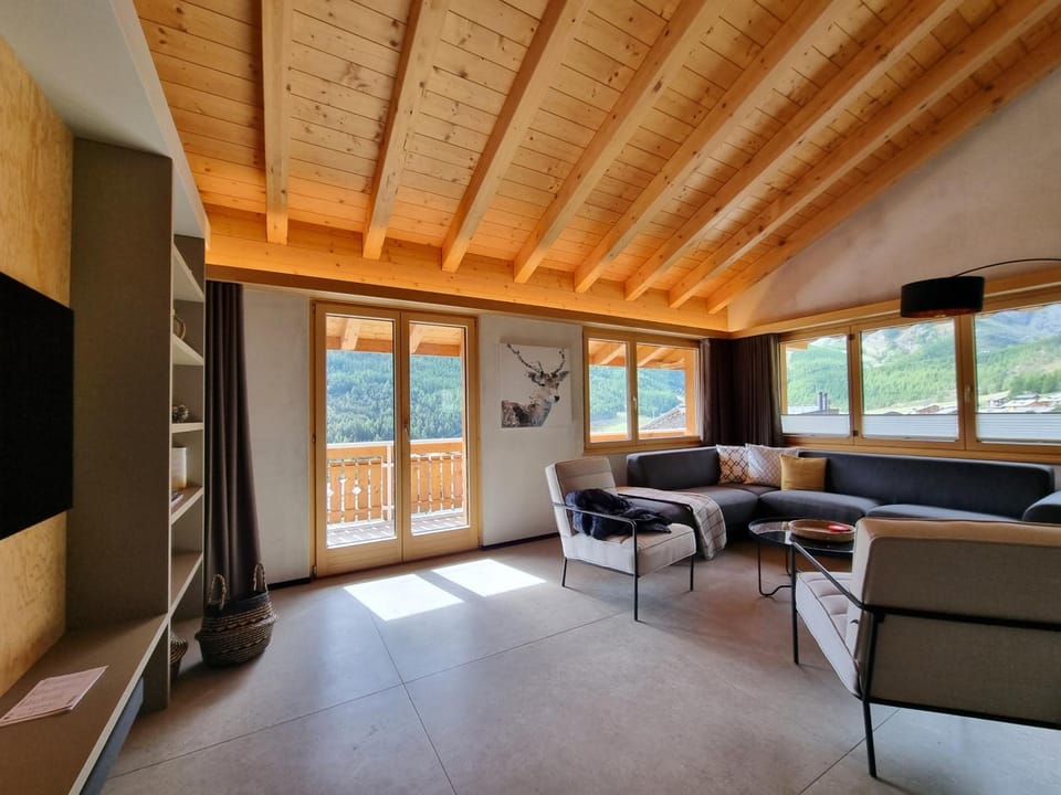 Sole Penthouse Apartment in Saas-Fee