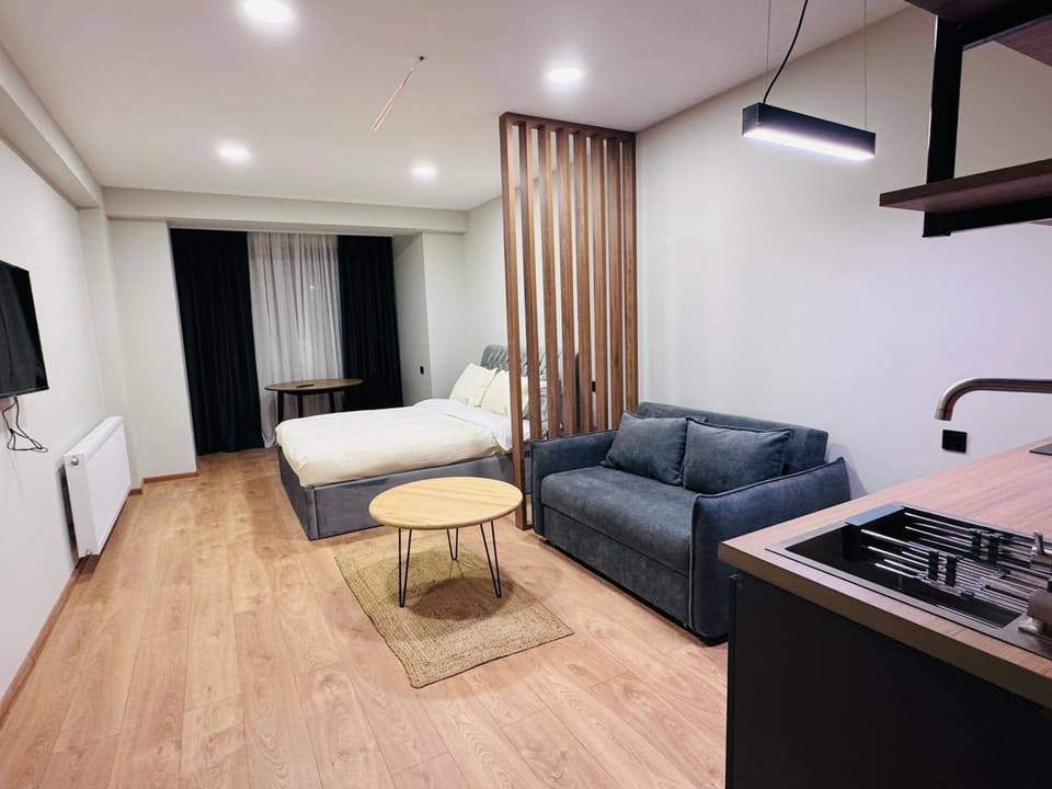 TV and multimedia, Kitchen or kitchenette, Living room, Dining area