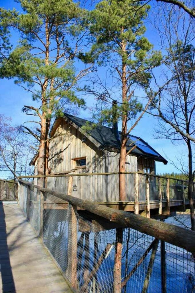 Tretopphytter På Grensen - Beverhytta med robåt og gjeddefiske Chalet in Västra Götaland County