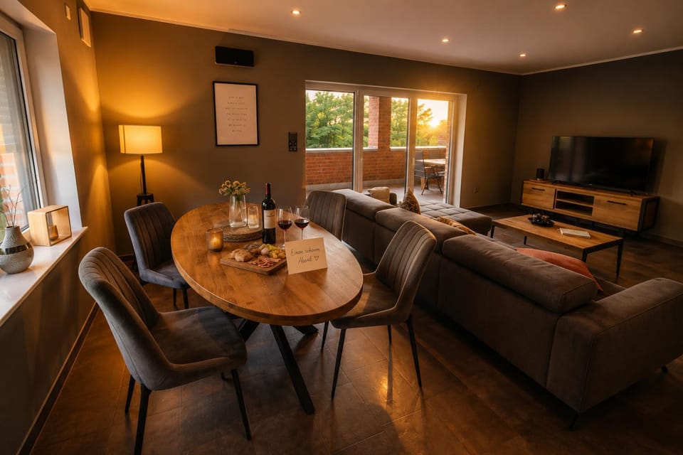 Communal lounge/ TV room, TV and multimedia, Living room, Food and drinks, Seating area, Dining area, Evening entertainment, Drinks