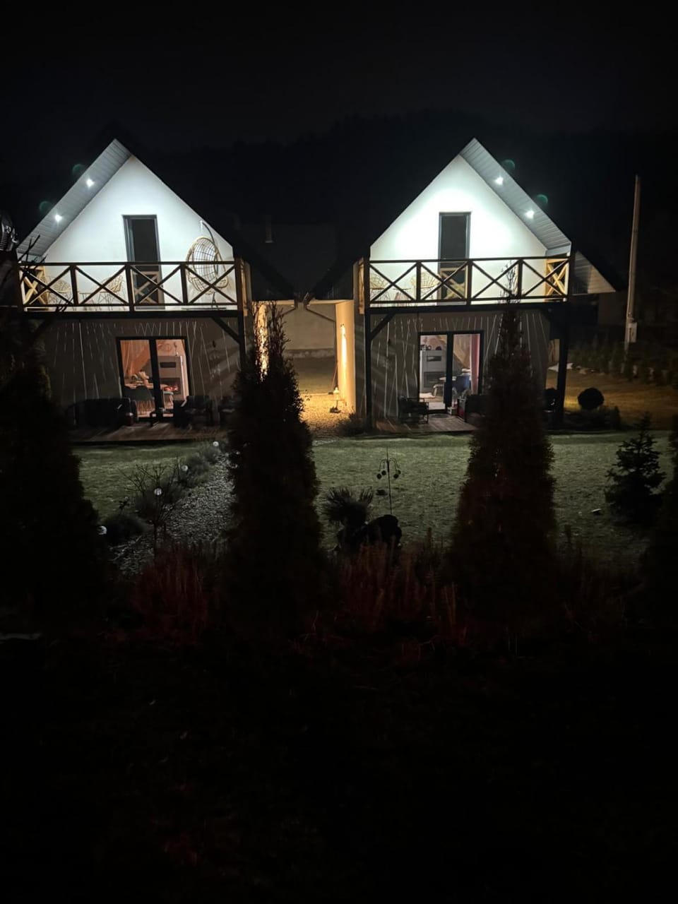 Domki pod lasem Gorce z kominkiem i jacuzzi House in Lesser Poland Voivodeship