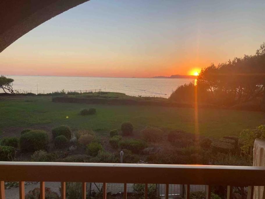Natural landscape, View (from property/room), Balcony/Terrace, Sunset