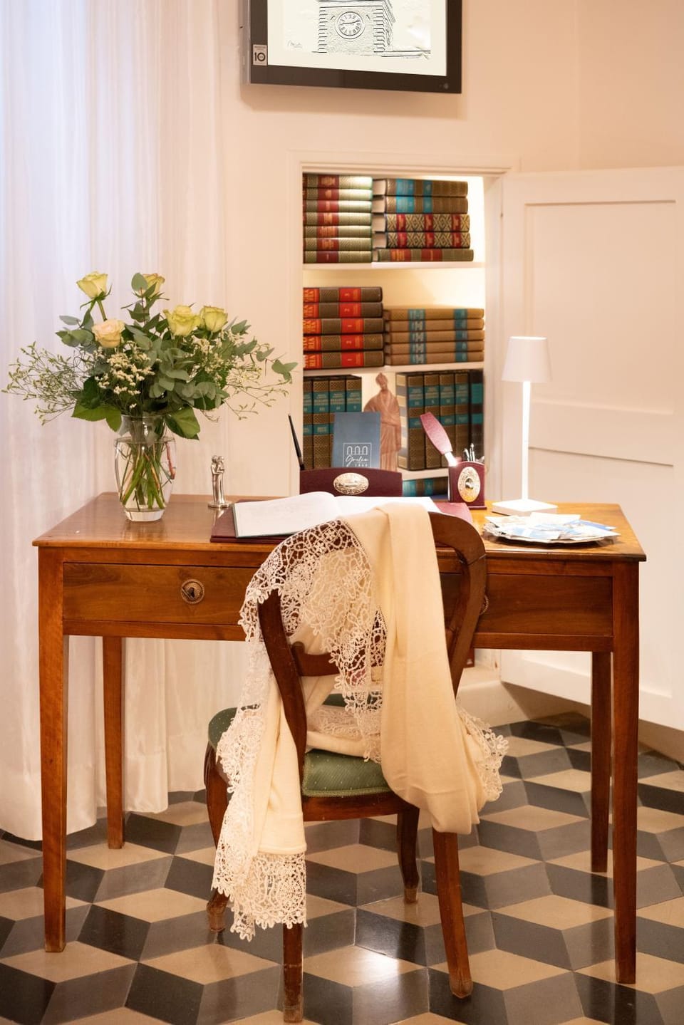 Library, Bedroom