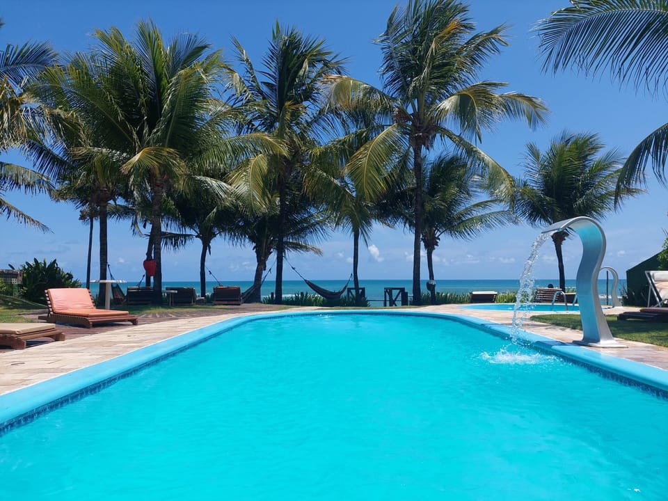 Pool view, Swimming pool, sunbed