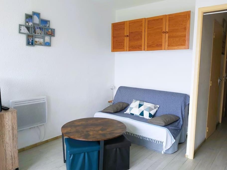 Studio climatisé, lumineux avec vue mer et parc Apartment in La Grande-Motte