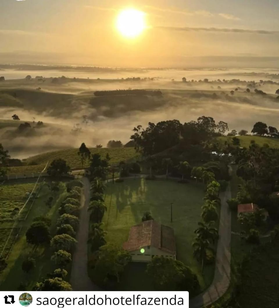 Natural landscape, Bird's eye view, Sunrise
