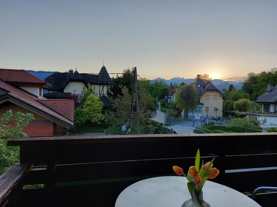 View (from property/room), Balcony/Terrace, Sunset