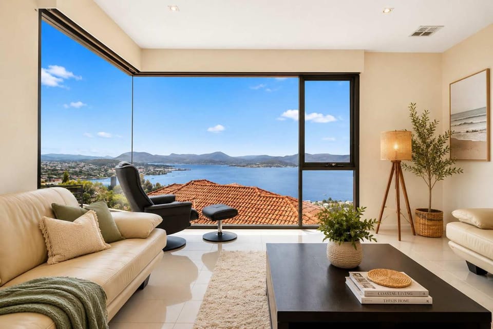 Seating area, Mountain view, River view