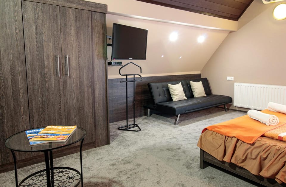 Bed, TV and multimedia, Photo of the whole room