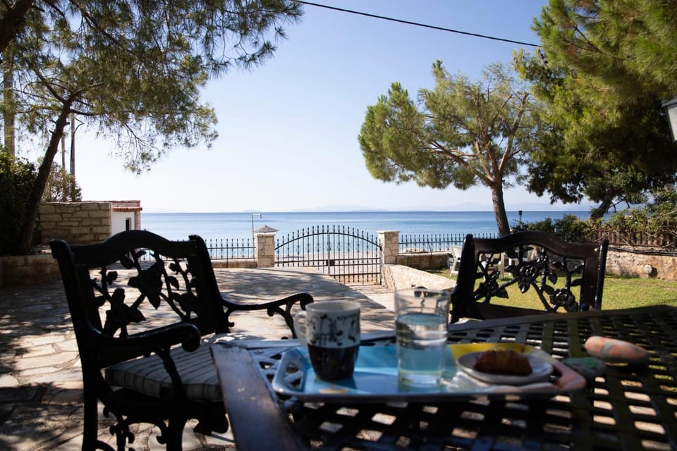 Patio, Beach, Sea view