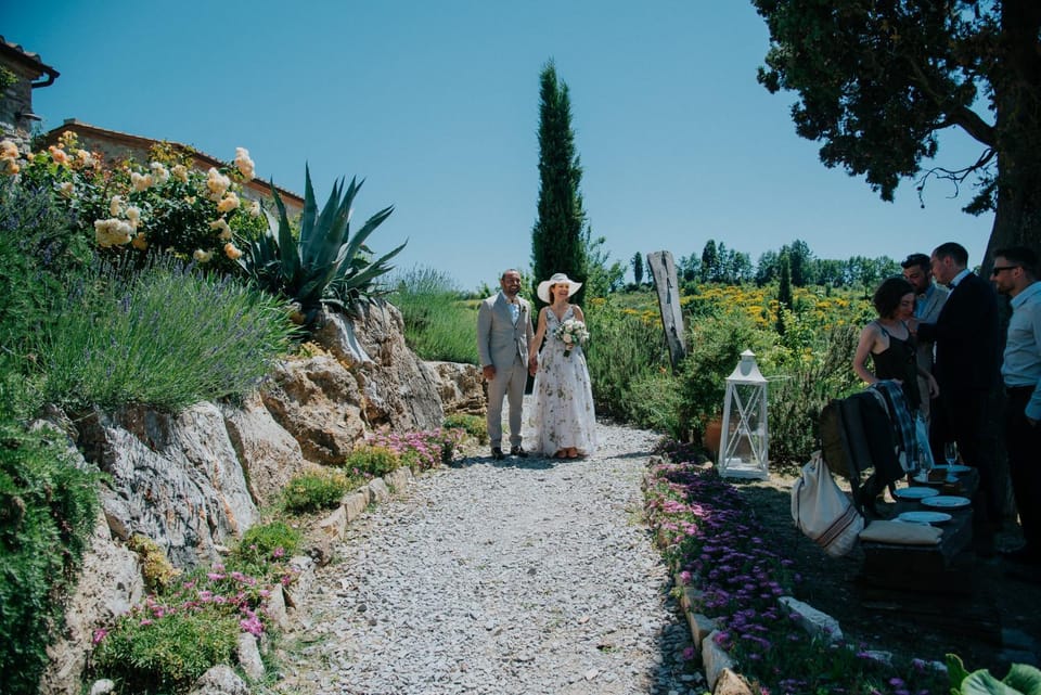 Garden view, wedding