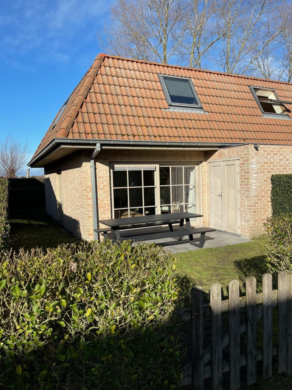 Property building, Garden view