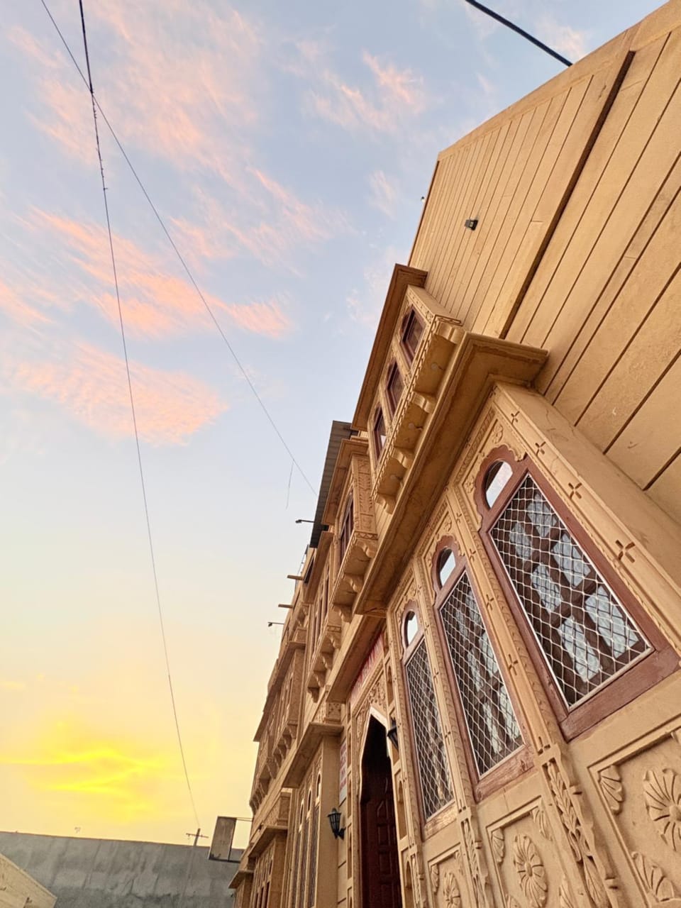 Property building, Day, Sunset