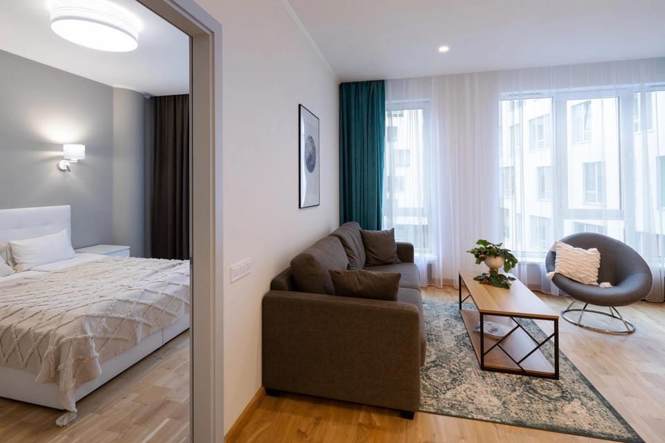 Riverside Design Apartment with underground private parking Apartment in Riga
