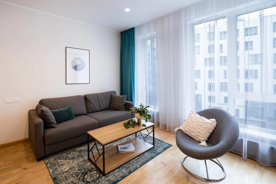 Riverside Design Apartment with underground private parking Apartment in Riga