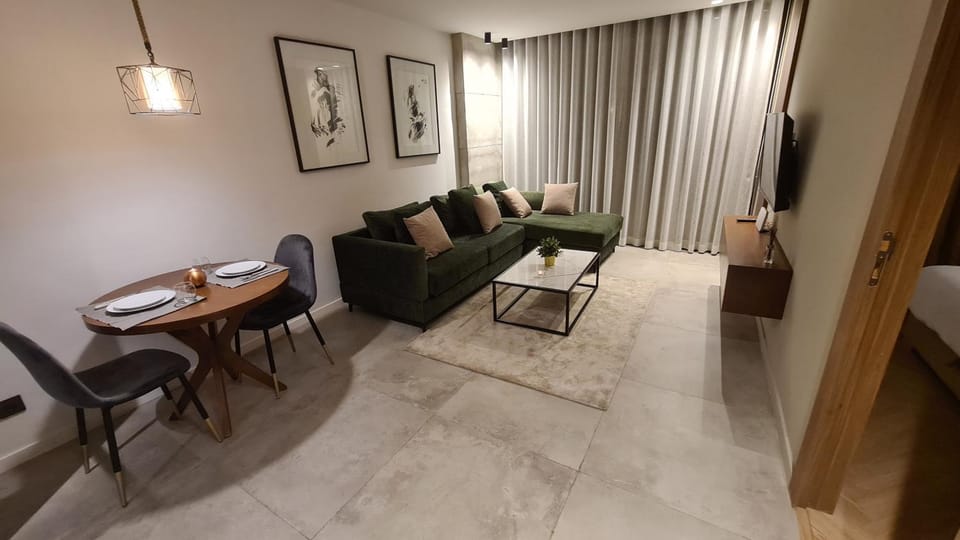 Living room, Seating area, Dining area