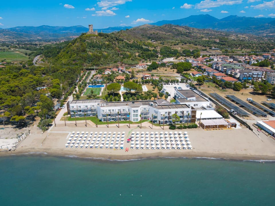 Property building, Bird's eye view, Sea view