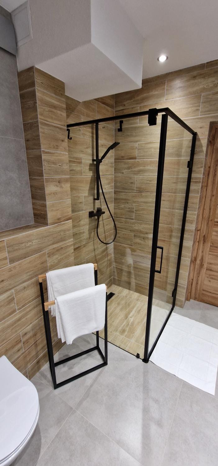 Shower, Bathroom, towels