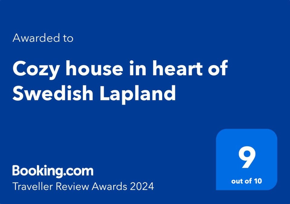 Cozy house in heart of Swedish Lapland Apartment in Norrbotten County, Sweden