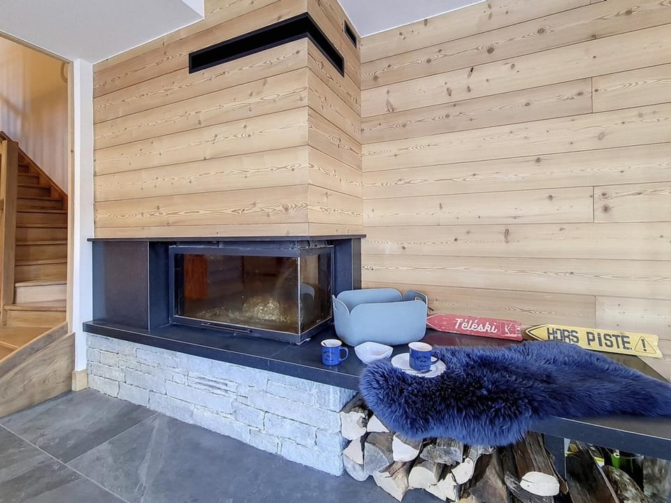 Chalet de standing · Sauna · Cheminée · Garage · Près des pistes Chalet in Les Allues